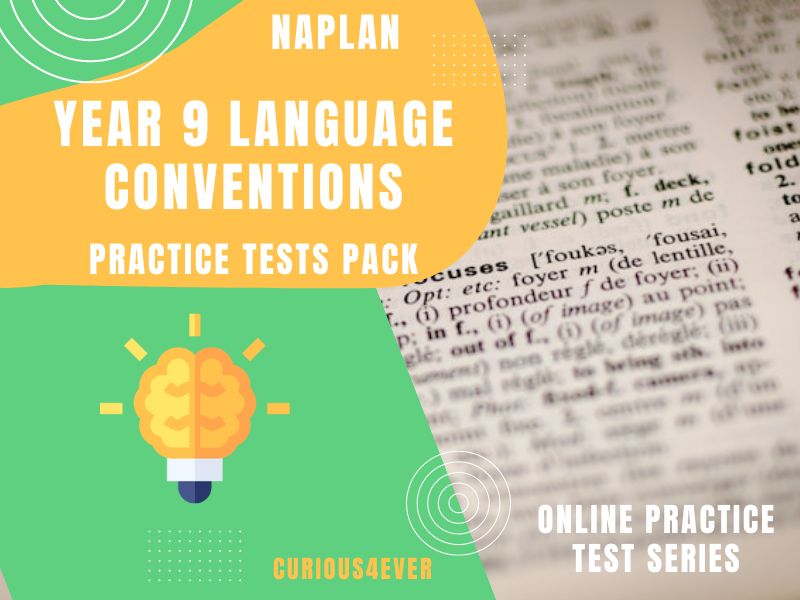 NAPLAN Year-9 Language Conventions Practice Test Series