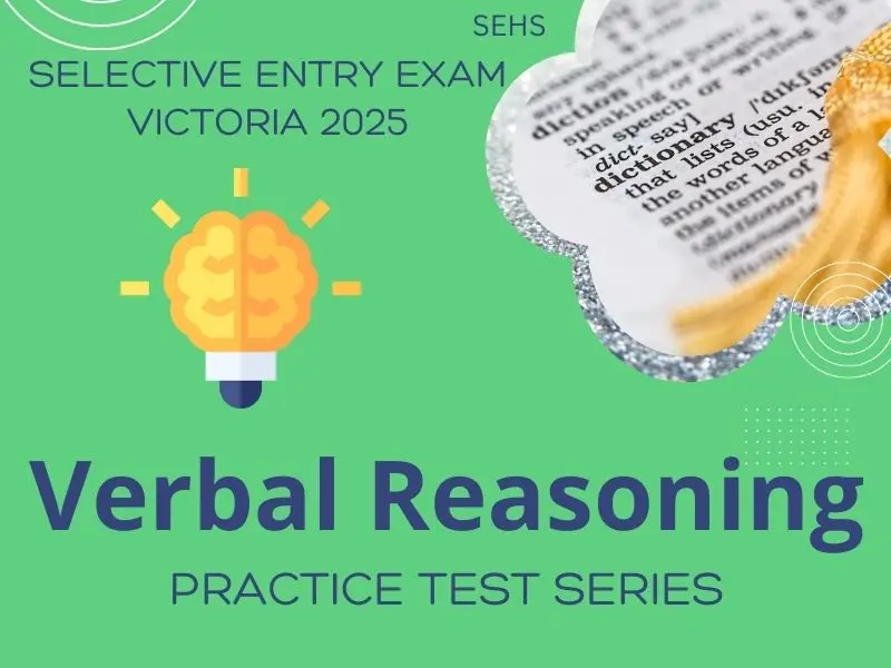 Selective Entry Victoria - Verbal Reasoning Test Series